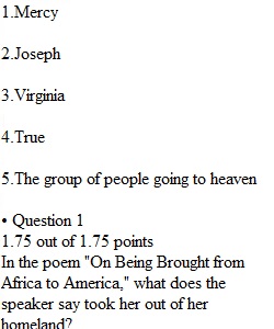 Reading Quiz 13